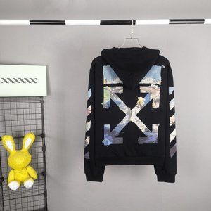 Off-White arrow fashion trendy black sweatshirt
